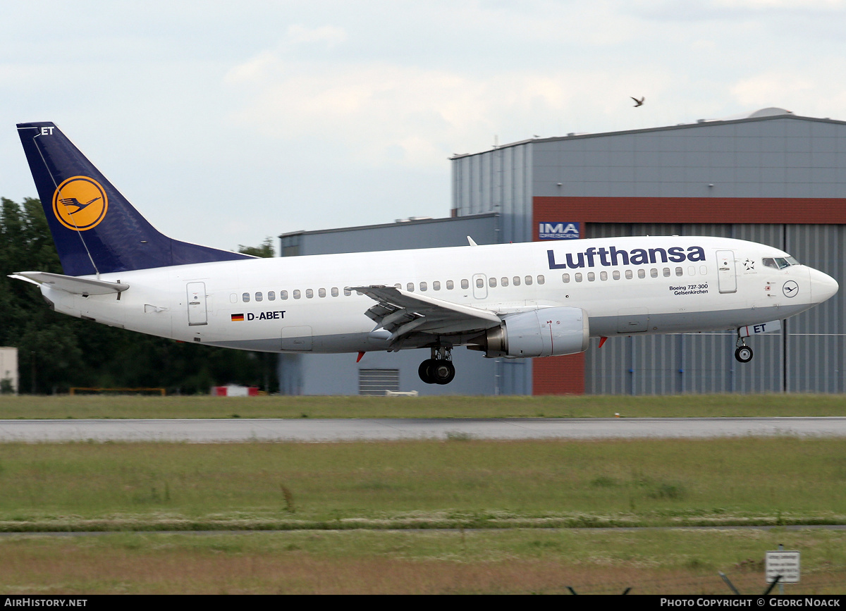 Aircraft Photo of D-ABET | Boeing 737-330 | Lufthansa | AirHistory.net #252051
