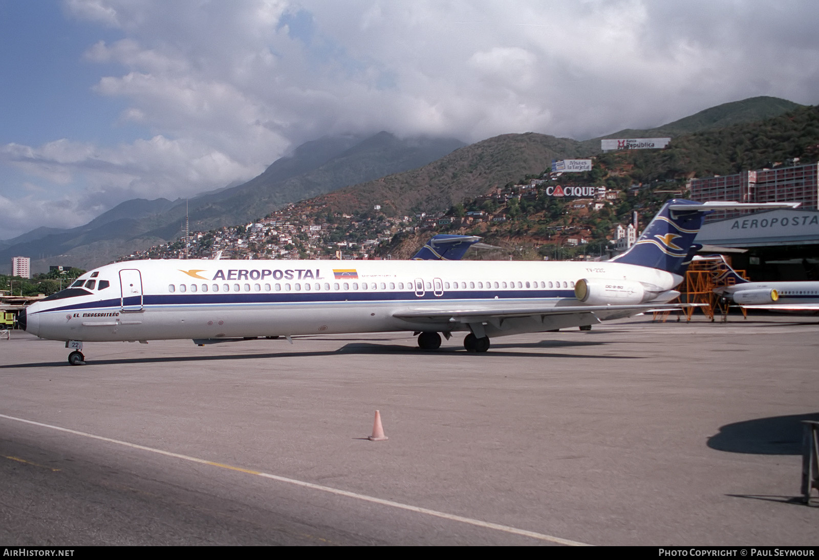 Aircraft Photo of YV-22C | McDonnell Douglas DC-9-51 | Aeropostal | AirHistory.net #252062