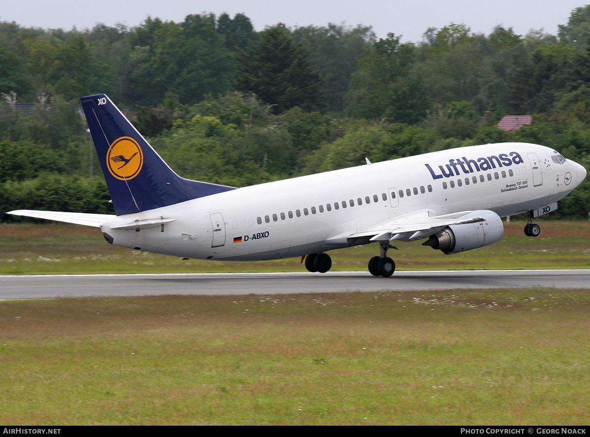 Aircraft Photo of D-ABXO | Boeing 737-330 | Lufthansa | AirHistory.net #252066