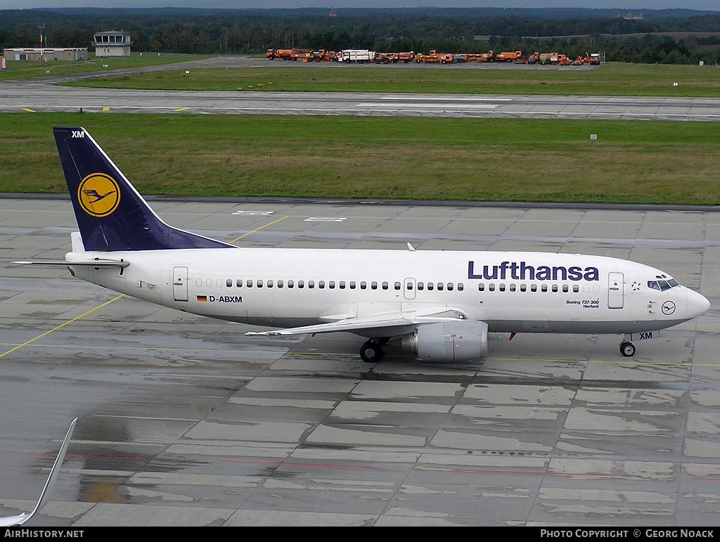 Aircraft Photo of D-ABXM | Boeing 737-330 | Lufthansa | AirHistory.net #252069