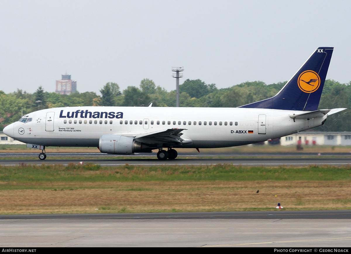 Aircraft Photo of D-ABXX | Boeing 737-330 | Lufthansa | AirHistory.net #252074