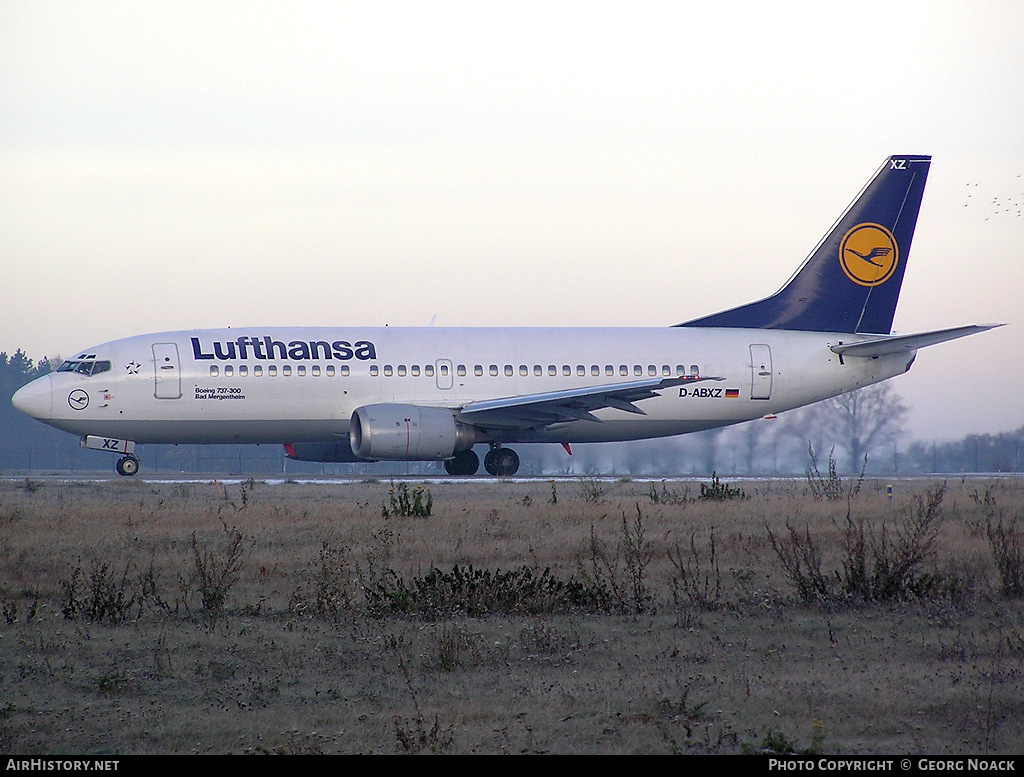 Aircraft Photo of D-ABXZ | Boeing 737-330 | Lufthansa | AirHistory.net #252076