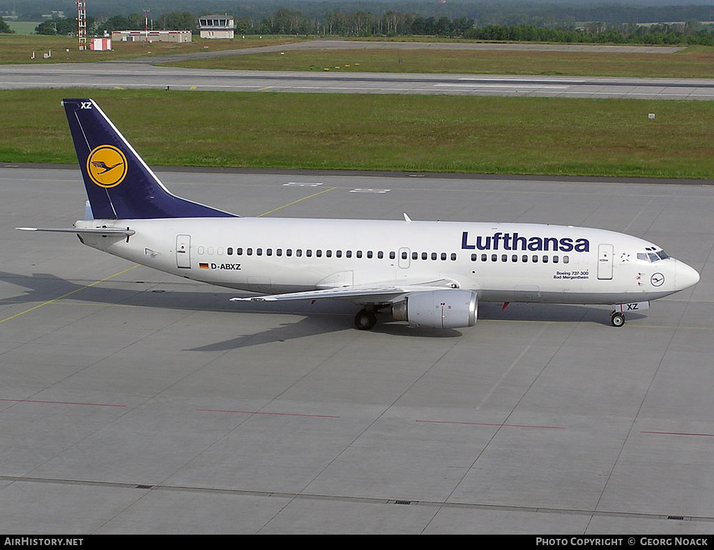 Aircraft Photo of D-ABXZ | Boeing 737-330 | Lufthansa | AirHistory.net #252077