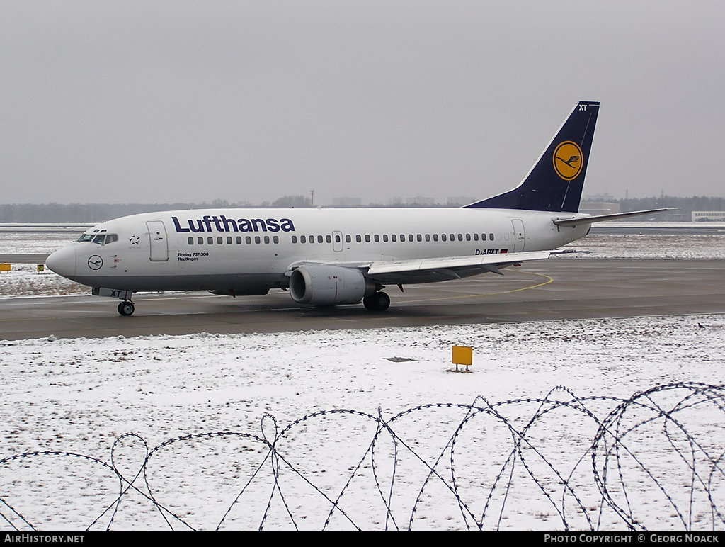 Aircraft Photo of D-ABXT | Boeing 737-330 | Lufthansa | AirHistory.net #252078