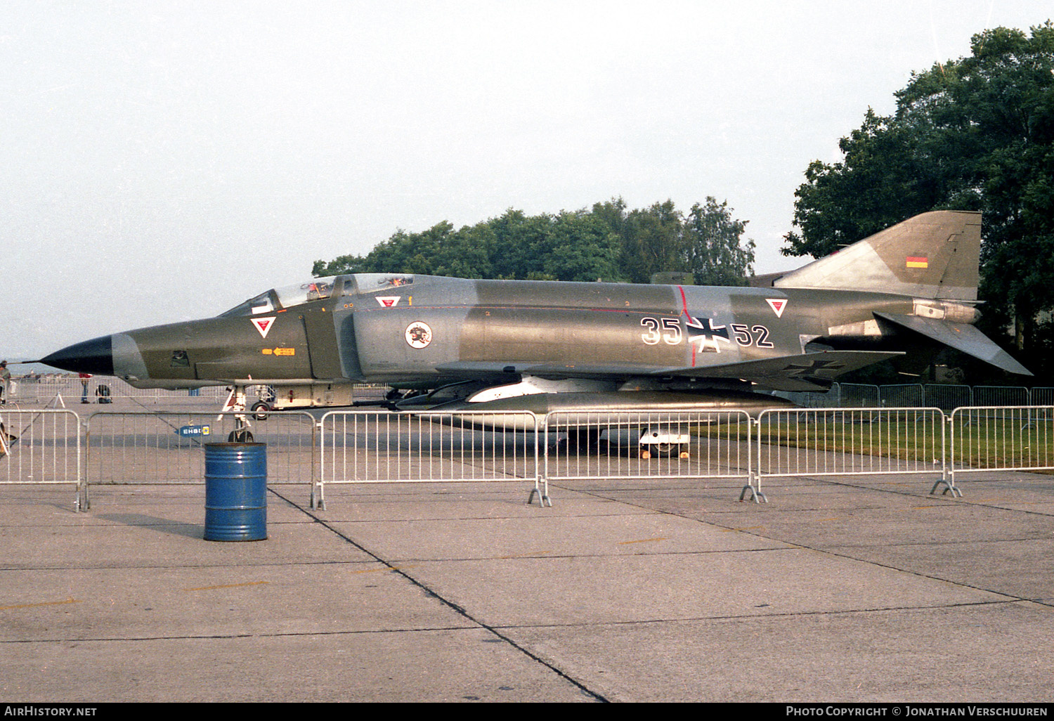 Aircraft Photo of 3552 | McDonnell Douglas RF-4E Phantom II | Germany - Air Force | AirHistory.net #252095