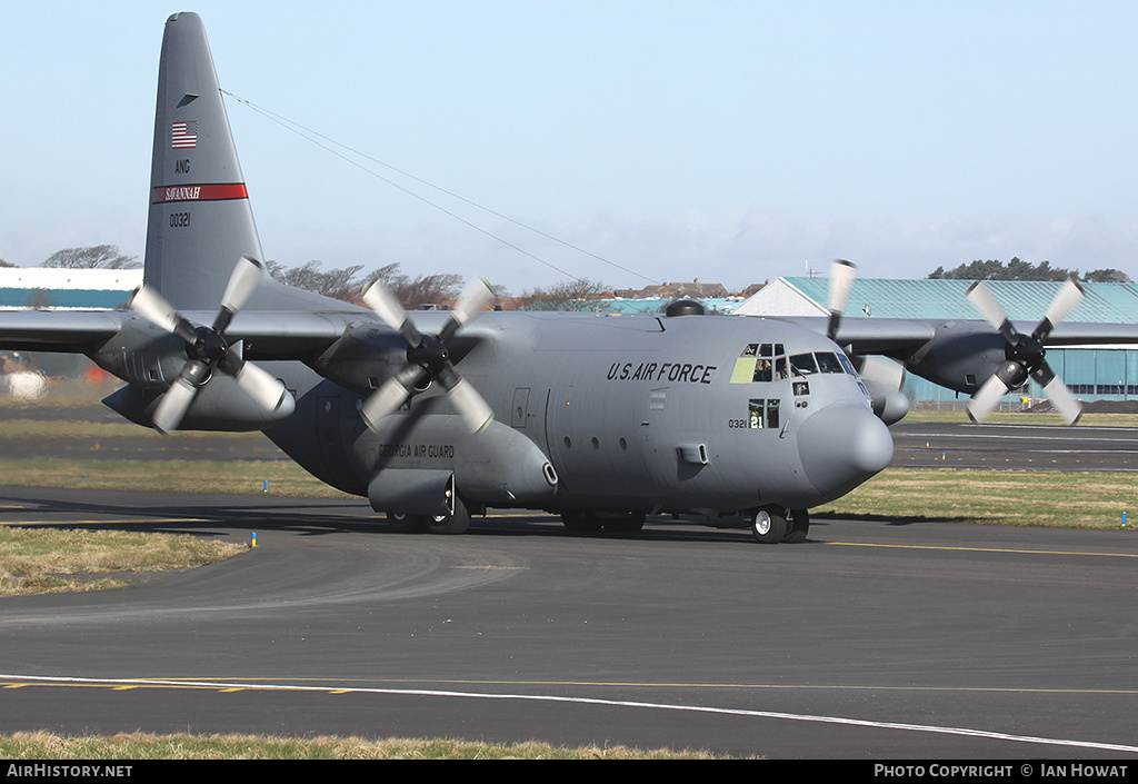 Aircraft Photo of 80-0321 / 00321 | Lockheed C-130H Hercules | USA - Air Force | AirHistory.net #252113
