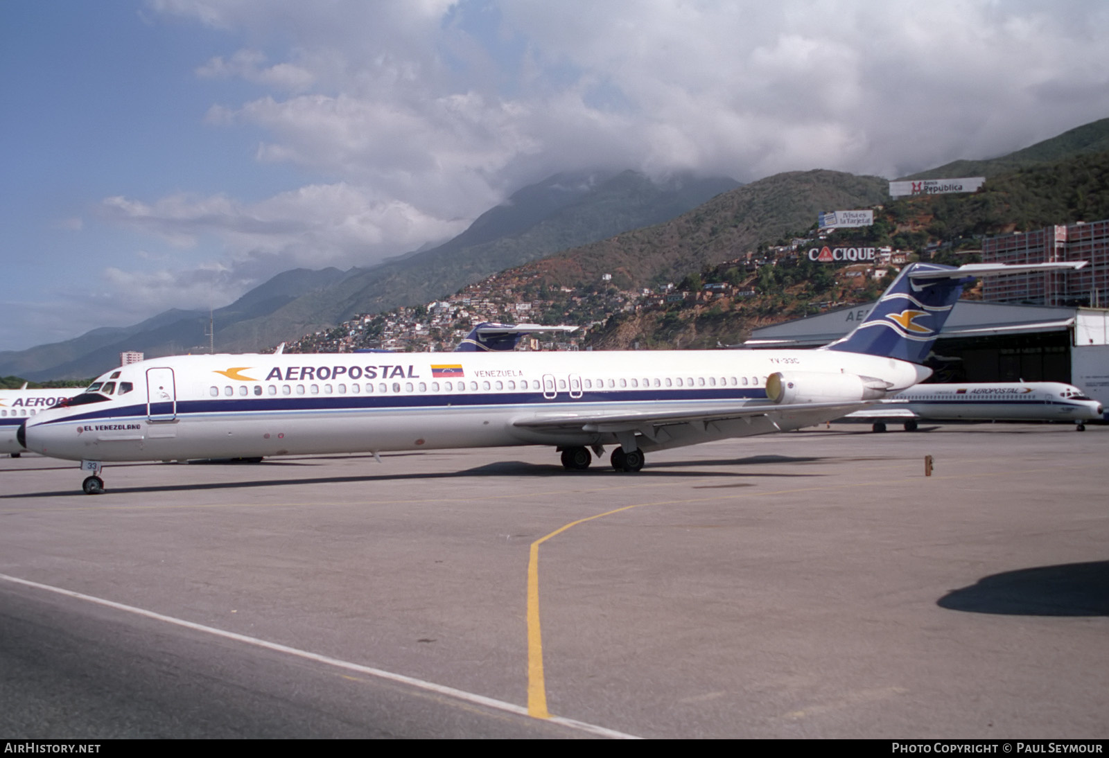 Aircraft Photo of YV-33C | McDonnell Douglas DC-9-51 | Aeropostal | AirHistory.net #252120