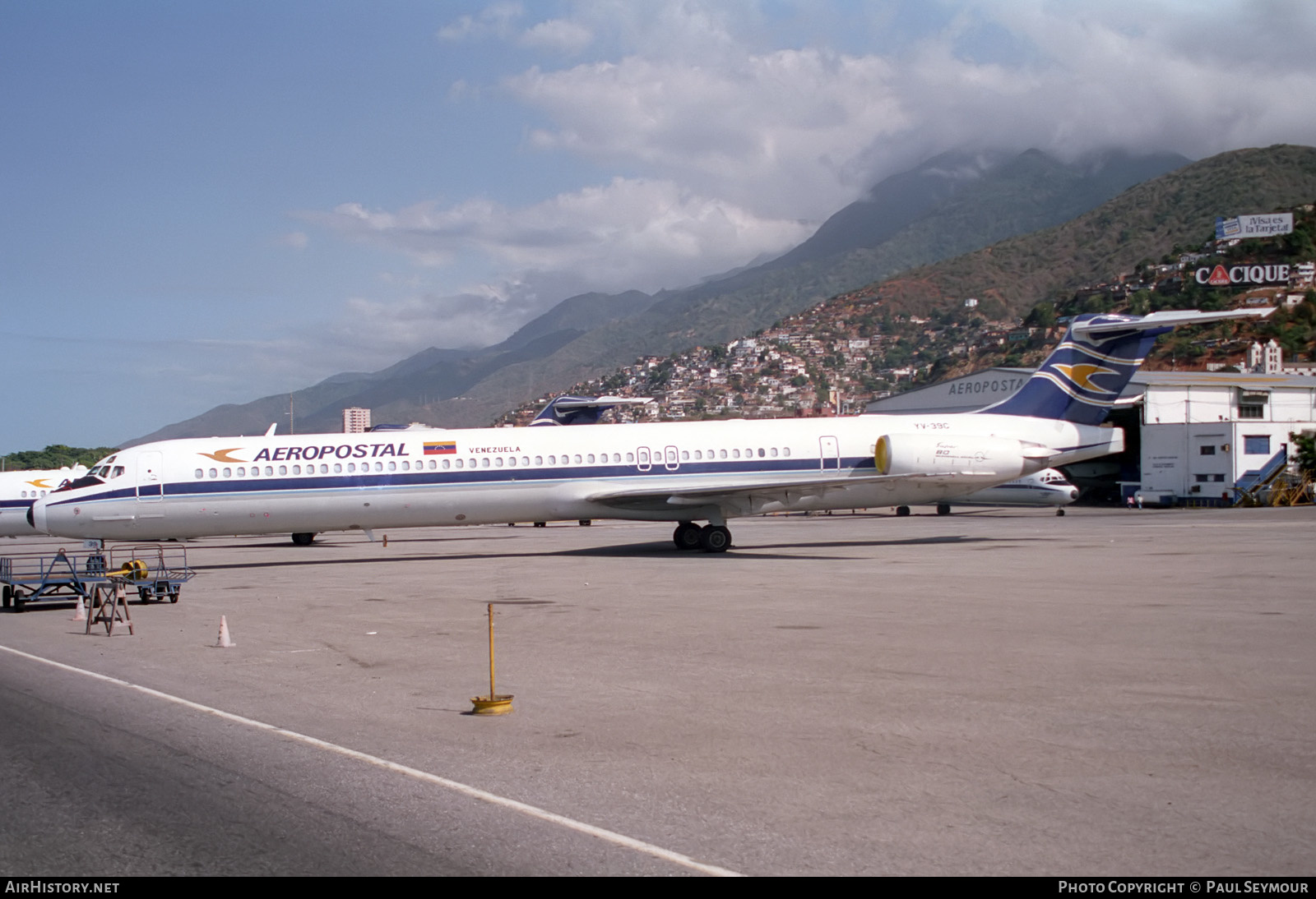 Aircraft Photo of YV-39C | McDonnell Douglas MD-83 (DC-9-83) | Aeropostal | AirHistory.net #252122