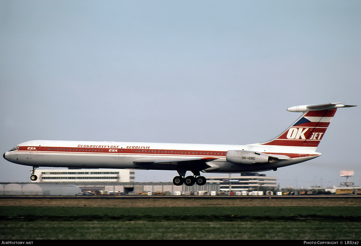 Aircraft Photo of OK-DBE | Ilyushin Il-62 | ČSA - Československé Aerolinie - Czechoslovak Airlines | AirHistory.net #252126