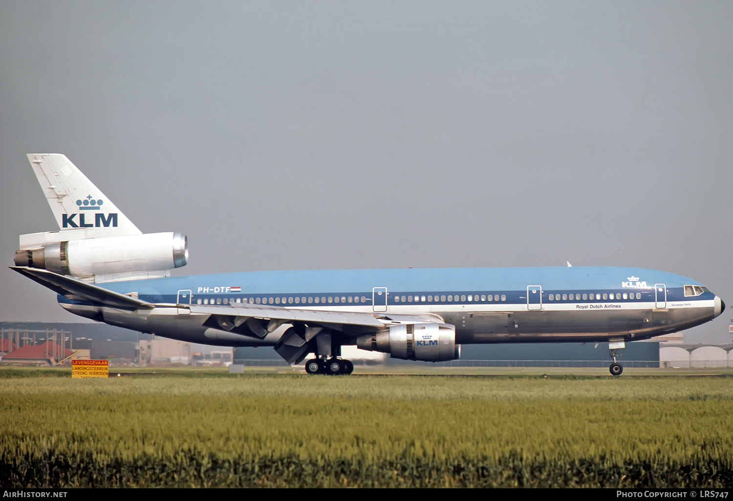 Aircraft Photo of PH-DTF | McDonnell Douglas DC-10-30 | KLM - Royal Dutch Airlines | AirHistory.net #252128