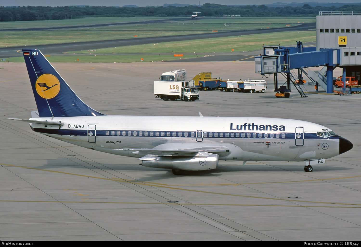 Aircraft Photo of D-ABHU | Boeing 737-230/Adv | Lufthansa | AirHistory.net #252135
