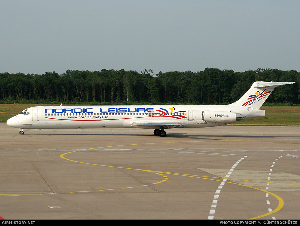 Aircraft Photo of SE-RDR | McDonnell Douglas MD-82 (DC-9-82) | Nordic Leisure | AirHistory.net #252143