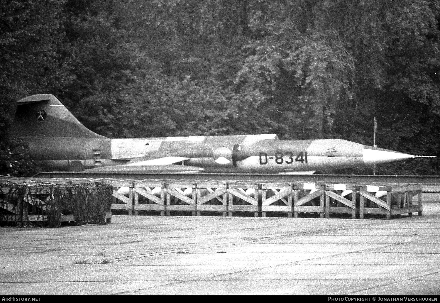 Aircraft Photo of D-8341 | Lockheed F-104G Starfighter | Netherlands - Air Force | AirHistory.net #252144