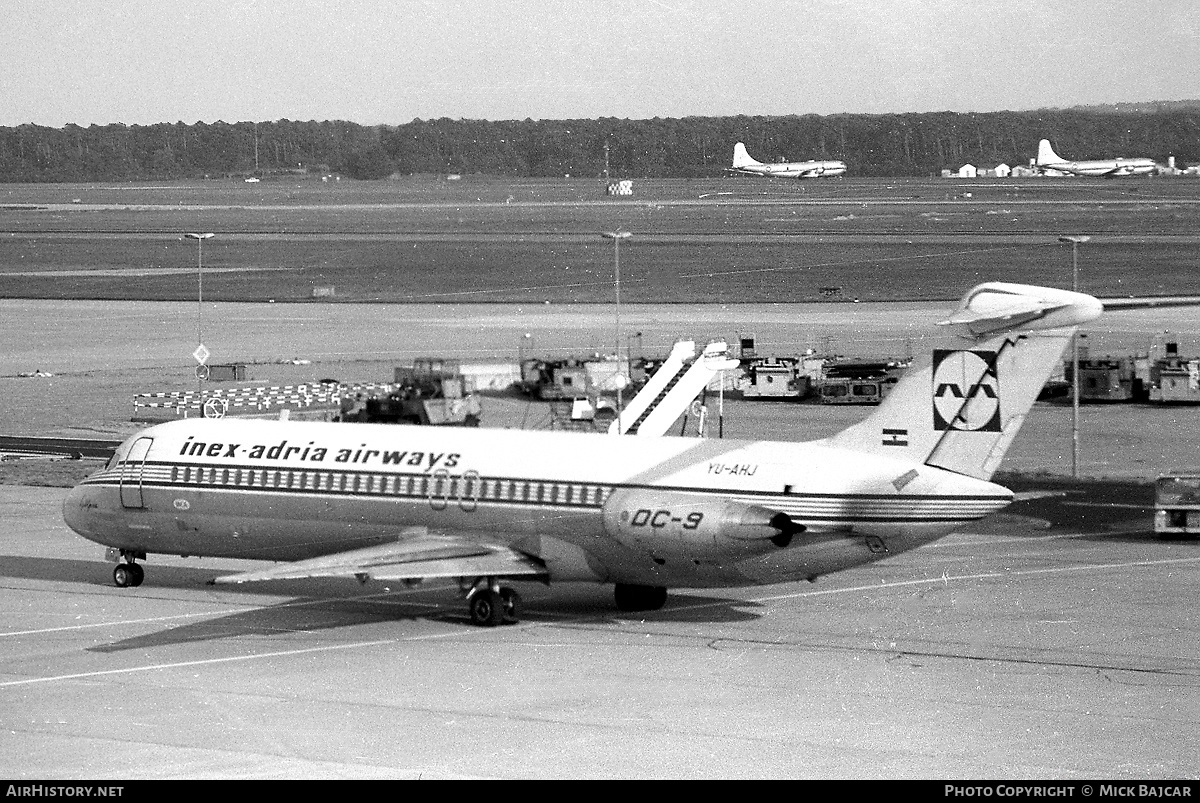 Aircraft Photo of YU-AHJ | McDonnell Douglas DC-9-32 | Inex-Adria Airways | AirHistory.net #252155