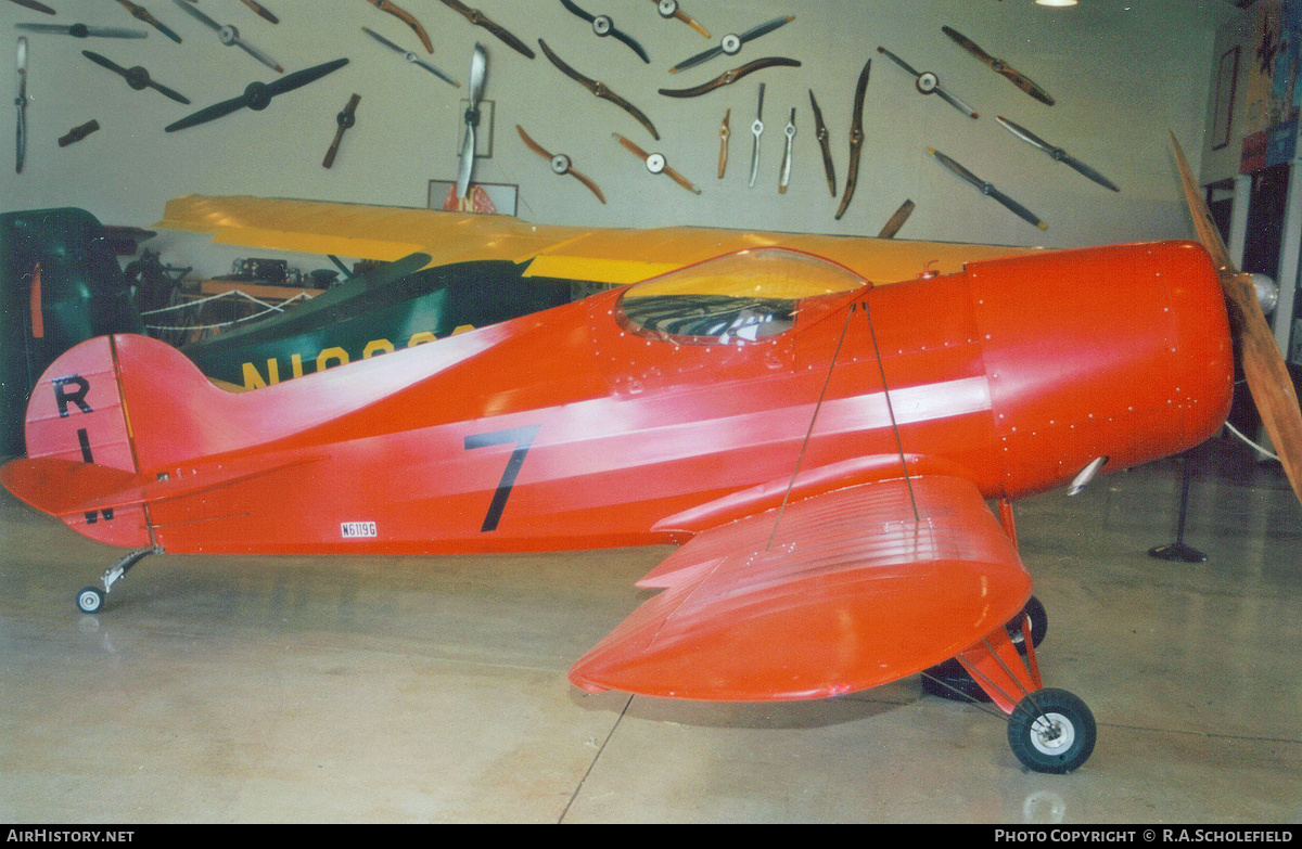 Aircraft Photo of N6119G / R1W | Nicholas-Beazley NB-R (replica) | AirHistory.net #252160
