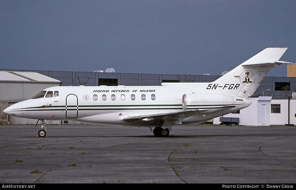 Aircraft Photo of 5N-FGR | British Aerospace BAe-125-1000B | Federal Republic of Nigeria | AirHistory.net #252164