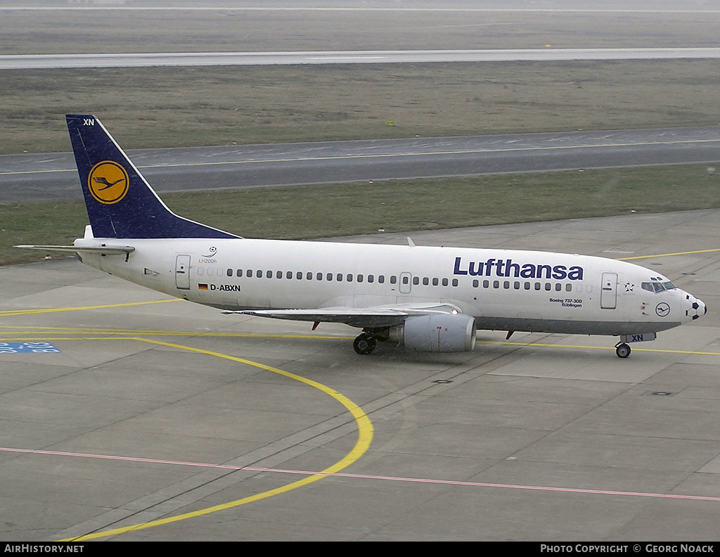 Aircraft Photo of D-ABXN | Boeing 737-330 | Lufthansa | AirHistory.net #252171