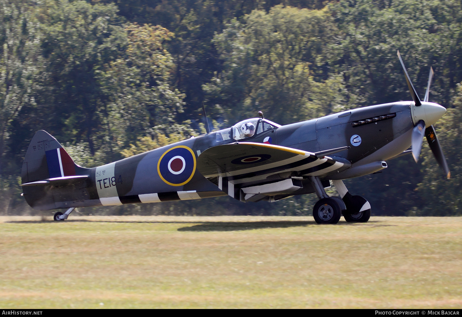 Aircraft Photo of G-MXVI / TE184 | Supermarine 361 Spitfire LF16E | UK - Air Force | AirHistory.net #252173