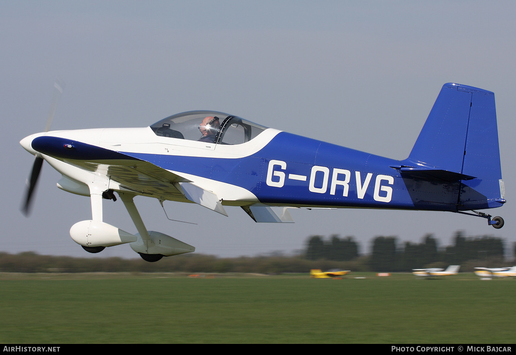 Aircraft Photo of G-ORVG | Van's RV-6 | AirHistory.net #252182
