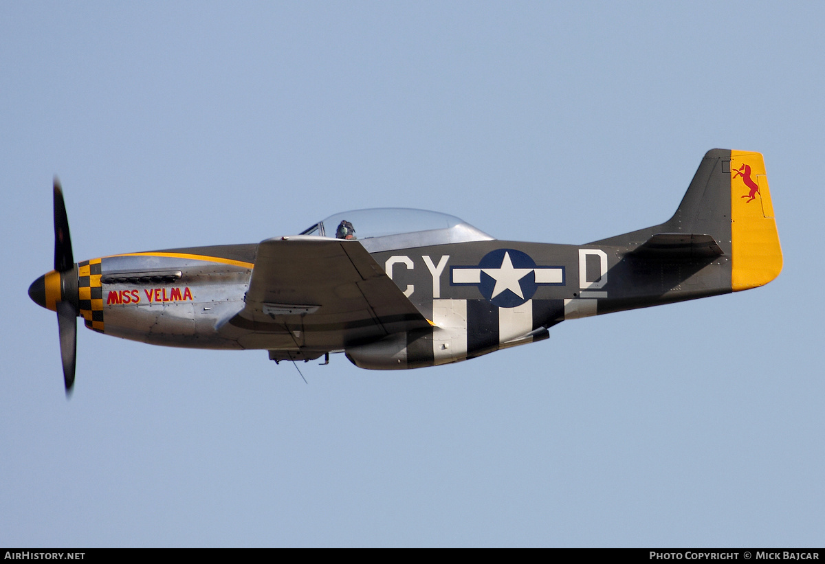 Aircraft Photo of N251RJ / NX251RJ | North American P-51D Mustang | USA - Air Force | AirHistory.net #252187