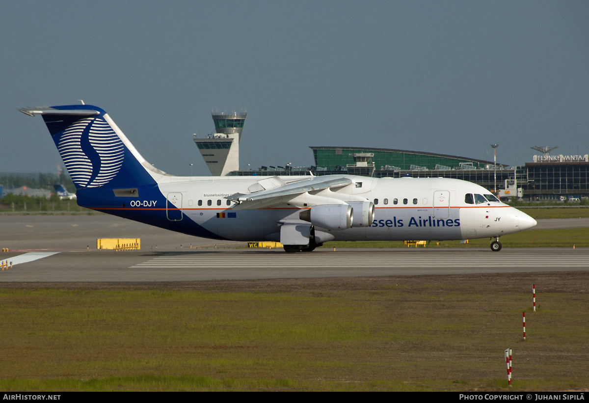 Aircraft Photo of OO-DJY | British Aerospace Avro 146-RJ85 | SN Brussels Airlines | AirHistory.net #252188