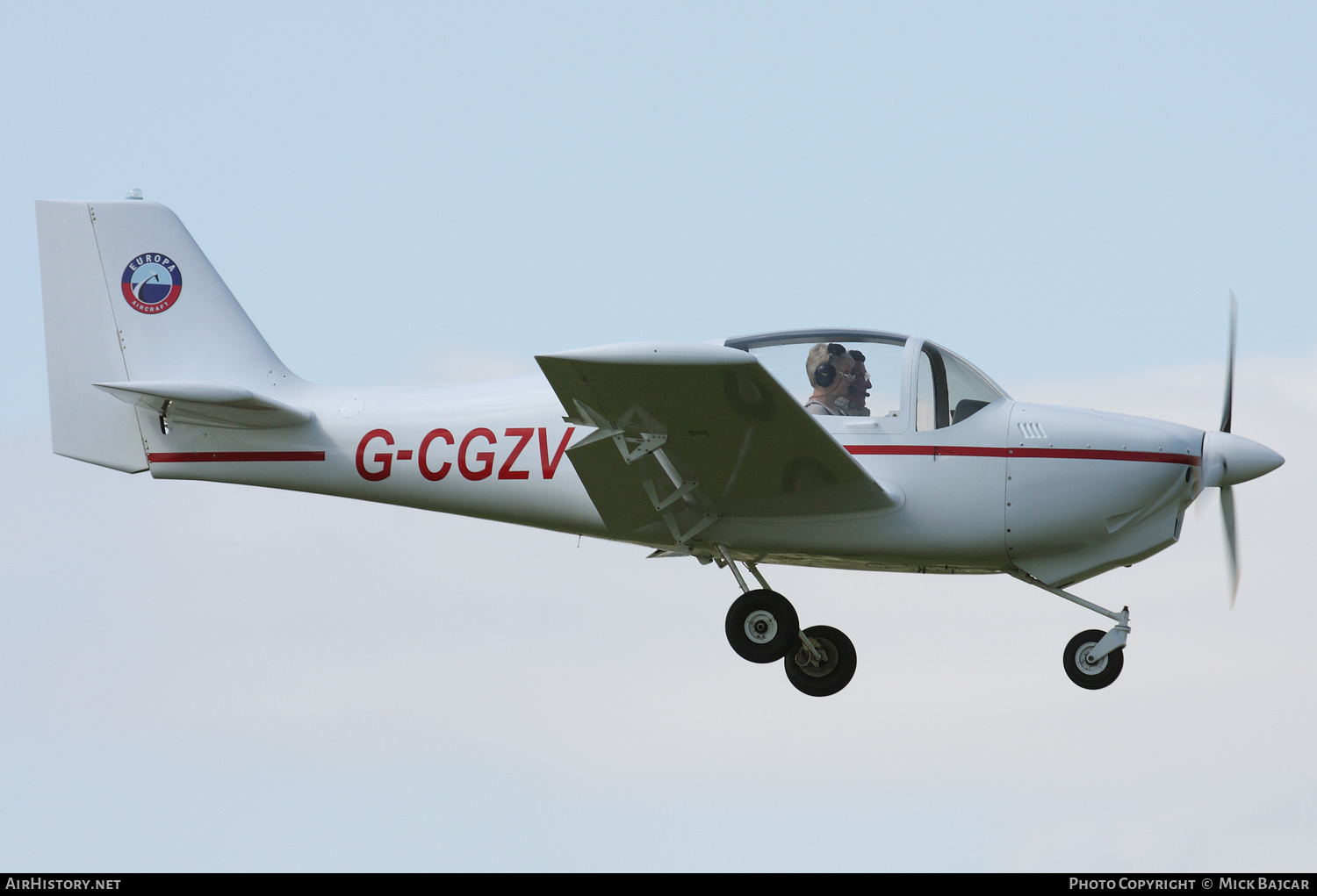 Aircraft Photo of G-CGZV | Europa Aircraft Europa XS | AirHistory.net #252194