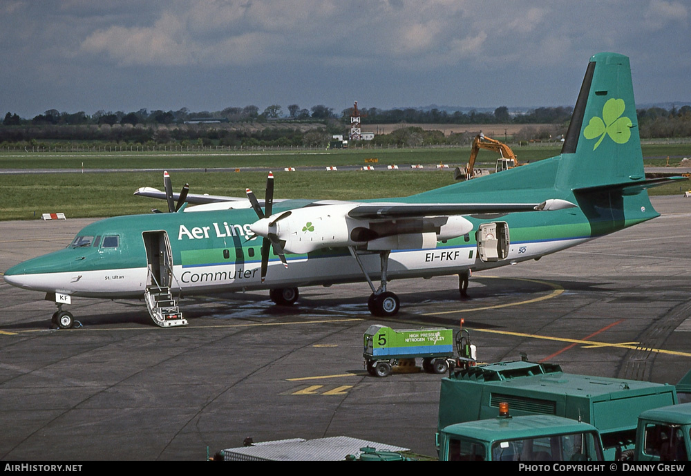 Aircraft Photo of EI-FKF | Fokker 50 | Aer Lingus Commuter | AirHistory.net #252217