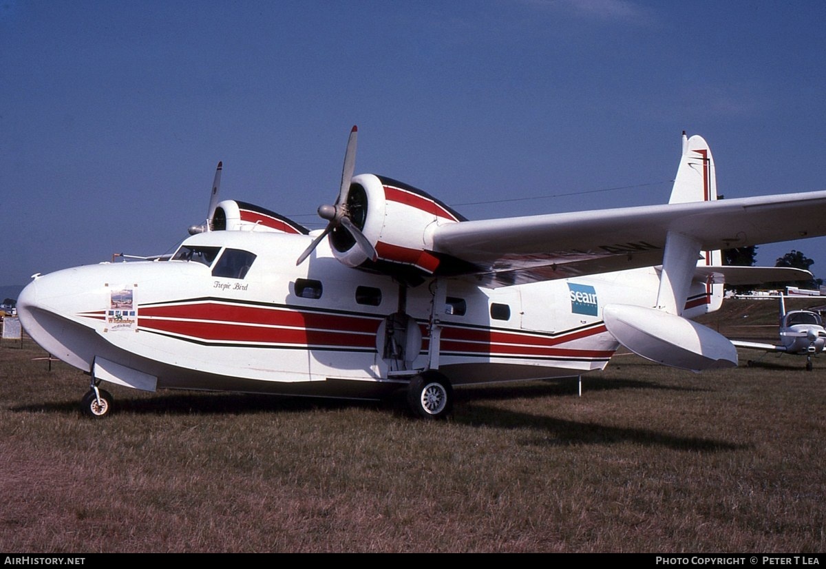 Aircraft Photo of VH-LAW | Grumman G-73 Mallard | Seair Pacific | AirHistory.net #252223