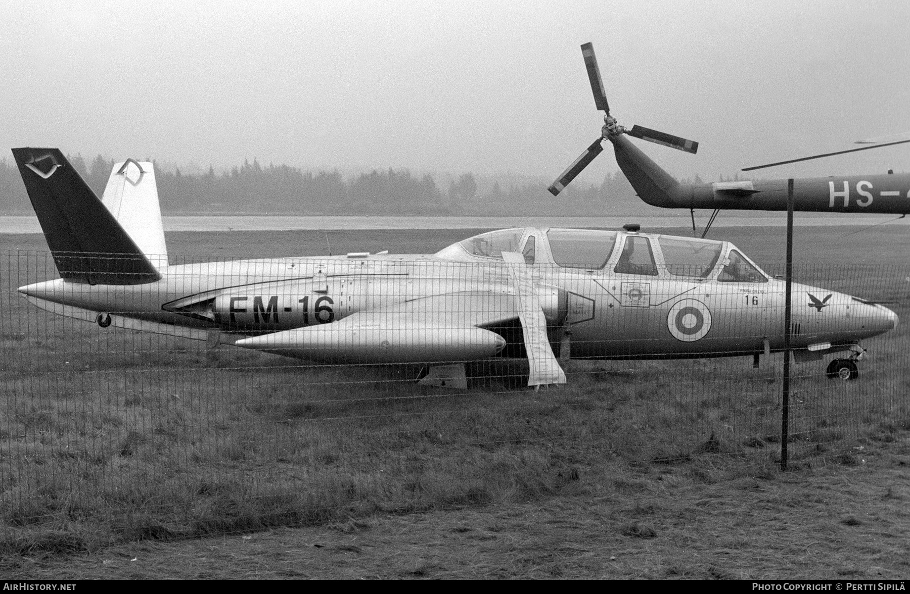 Aircraft Photo of FM-16 | Fouga CM-170R Magister | Finland - Air Force | AirHistory.net #252230