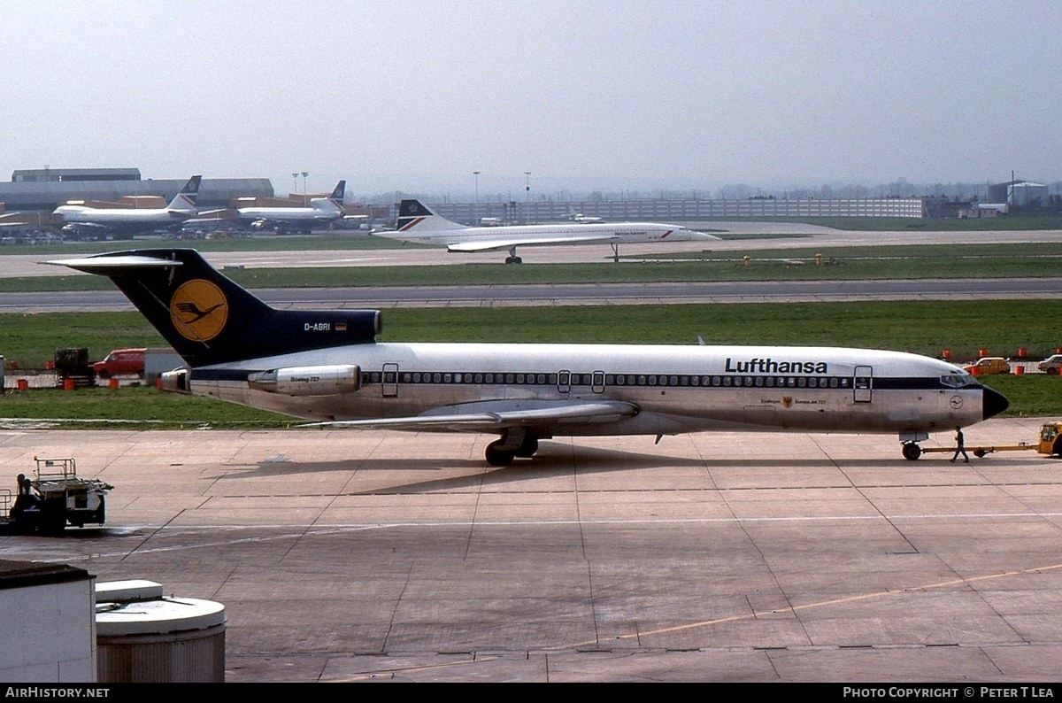 Aircraft Photo of D-ABRI | Boeing 727-230/Adv | Lufthansa | AirHistory.net #252236