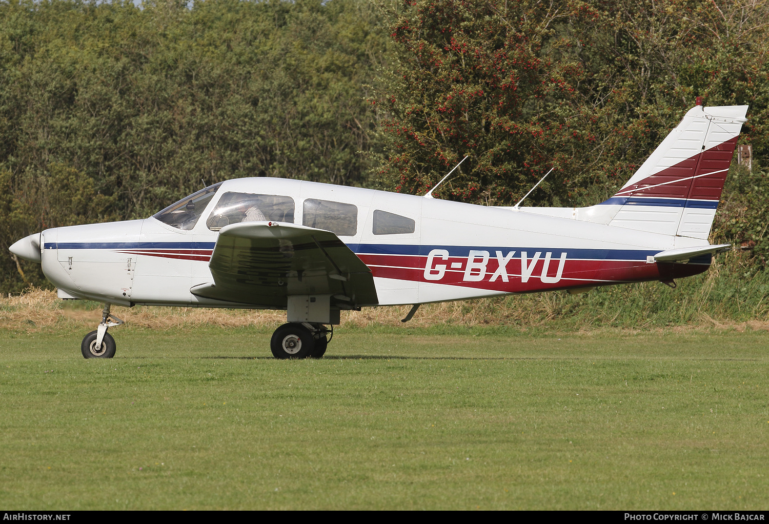 Aircraft Photo of G-BXVU | Piper PA-28-161 Cherokee Warrior II | AirHistory.net #252249