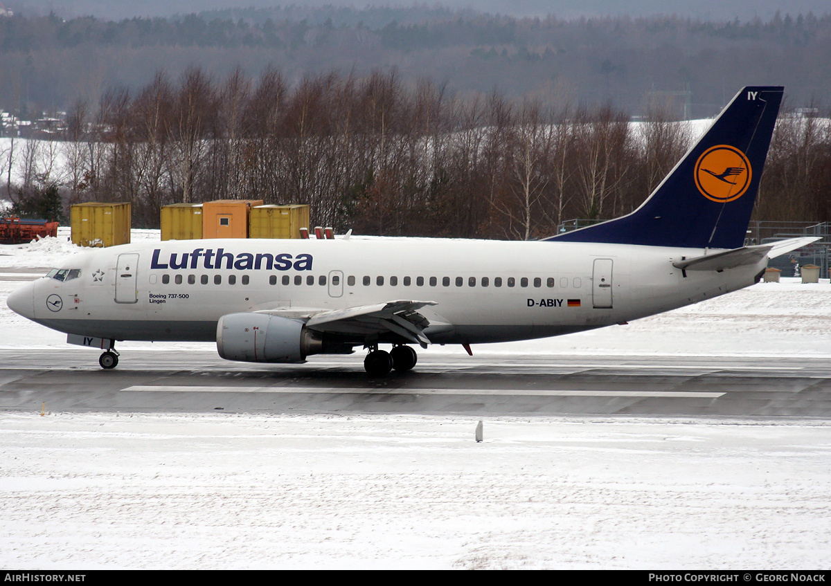 Aircraft Photo of D-ABIY | Boeing 737-530 | Lufthansa | AirHistory.net #252255