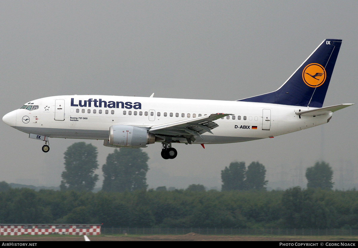 Aircraft Photo of D-ABIX | Boeing 737-530 | Lufthansa | AirHistory.net #252256