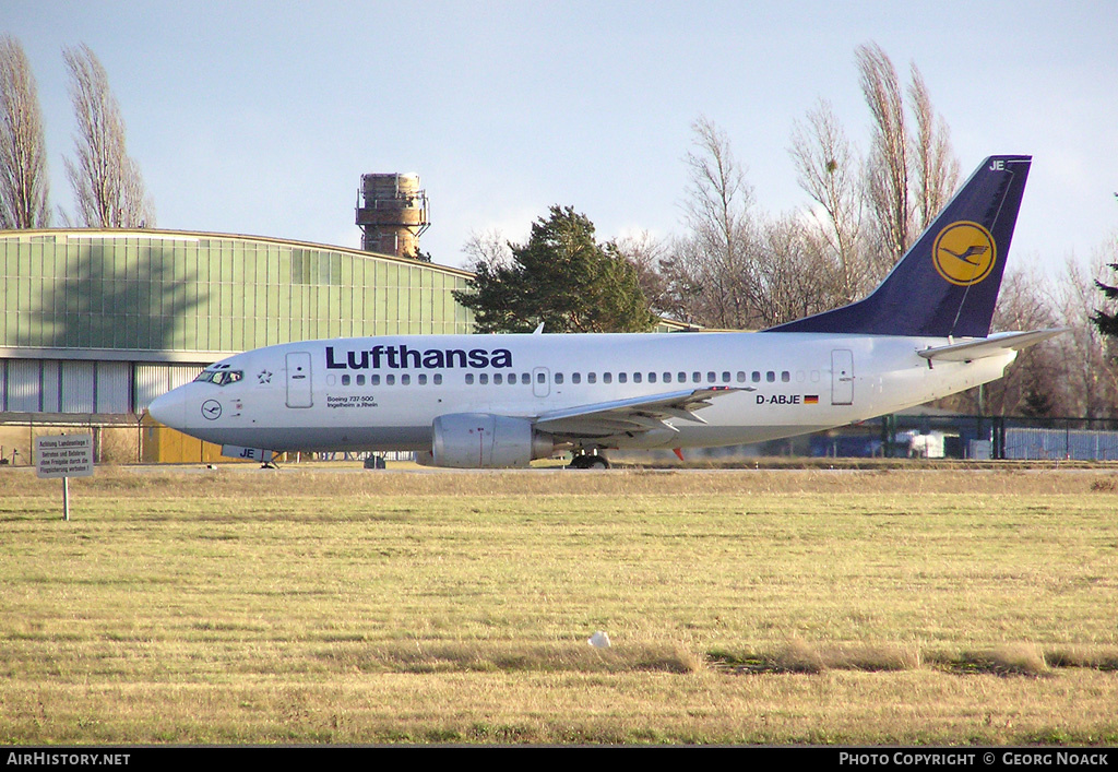 Aircraft Photo of D-ABJE | Boeing 737-530 | Lufthansa | AirHistory.net #252263