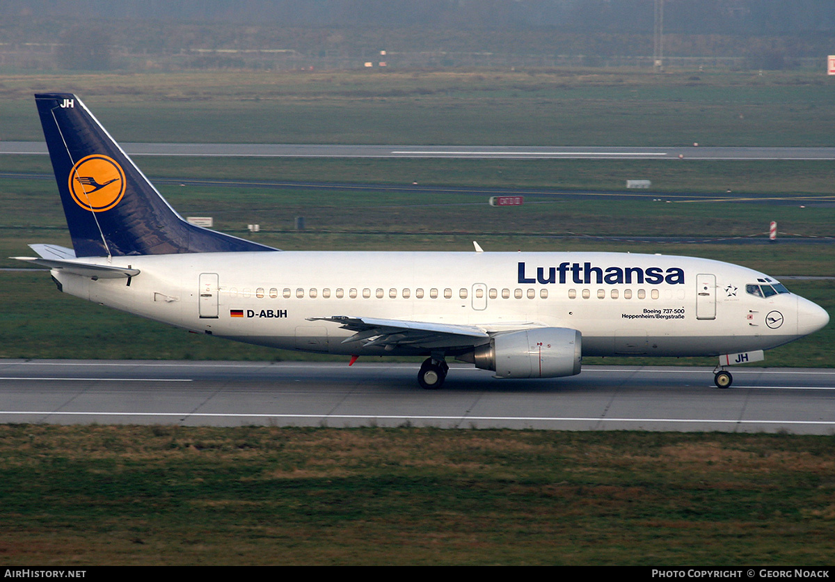 Aircraft Photo of D-ABJH | Boeing 737-530 | Lufthansa | AirHistory.net #252265
