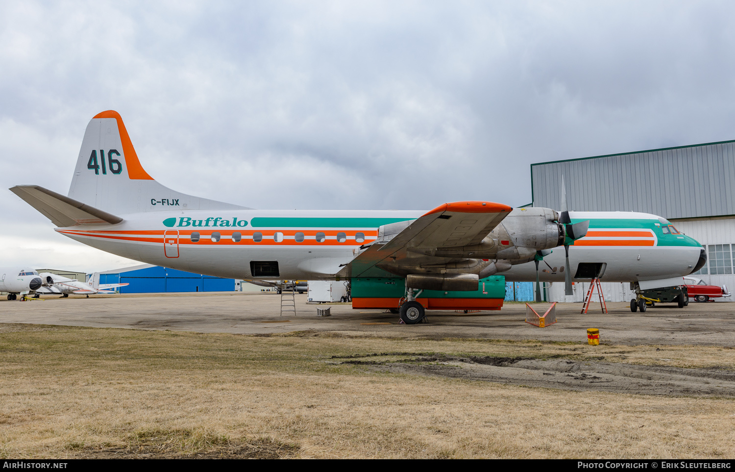 Aircraft Photo of C-FIJX | Lockheed L-188C(AT) Electra | Buffalo Airways | AirHistory.net #252274