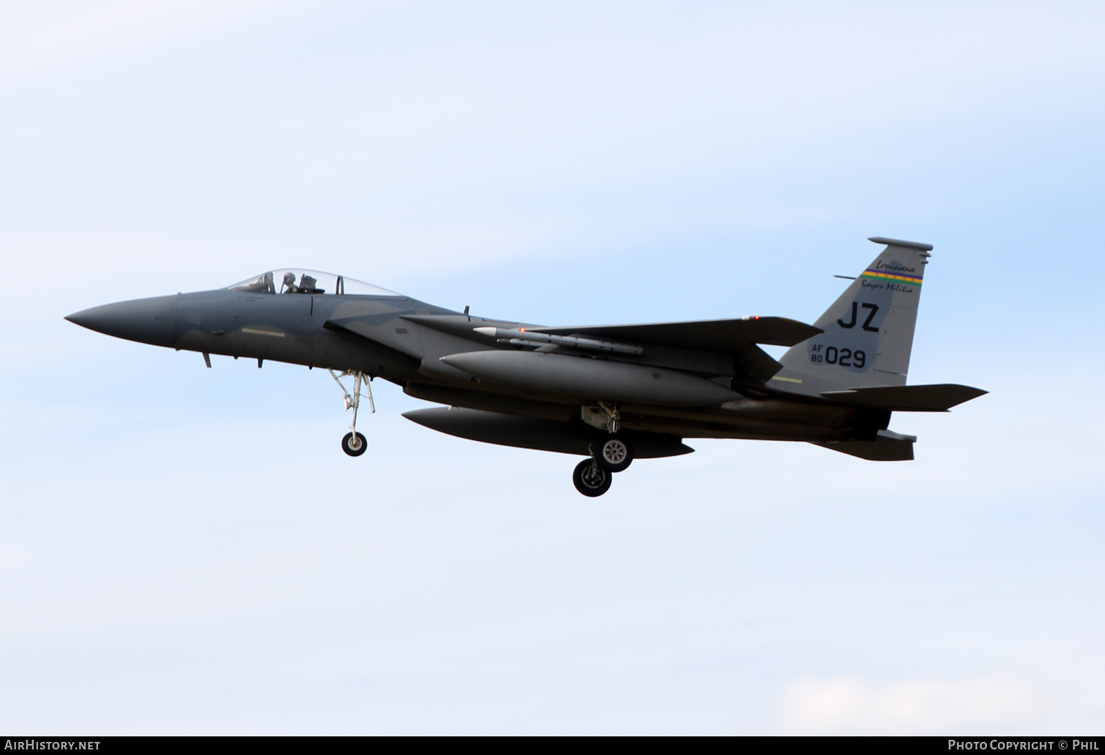Aircraft Photo of 80-0029 / AF80-029 | McDonnell Douglas F-15C Eagle | USA - Air Force | AirHistory.net #252294