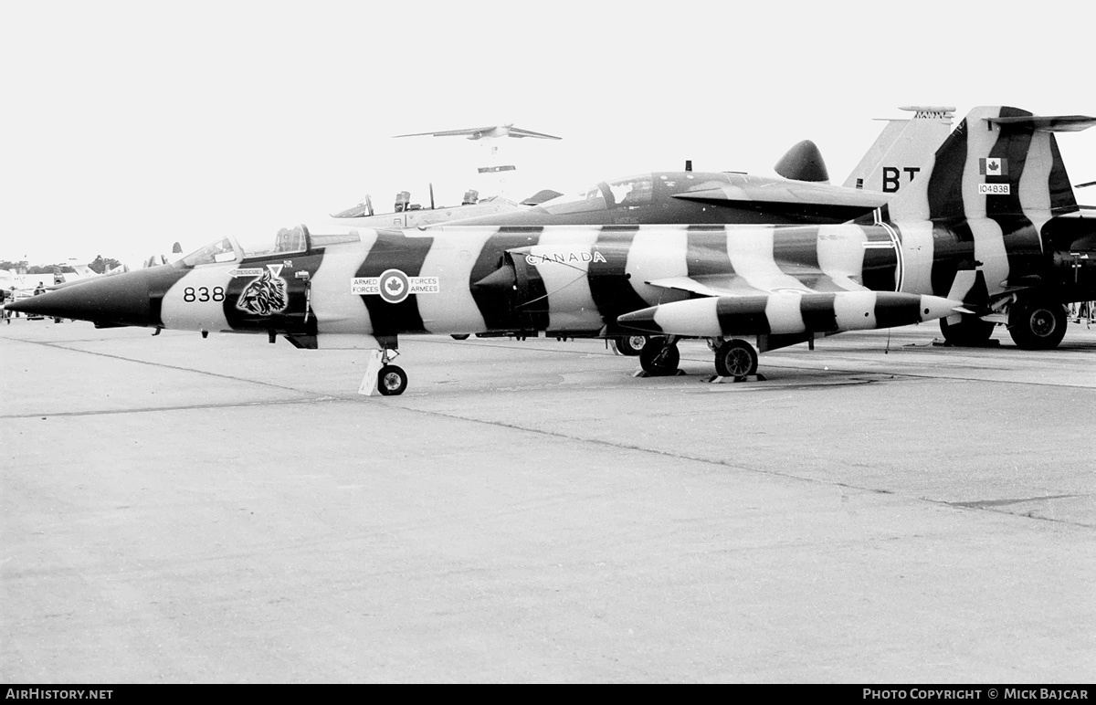 Aircraft Photo of 104838 | Canadair CF-104 Starfighter | Canada - Air Force | AirHistory.net #252295