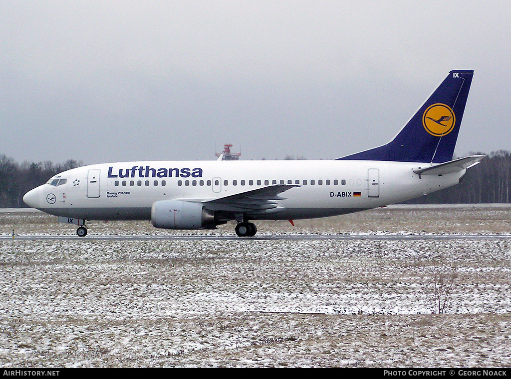 Aircraft Photo of D-ABIX | Boeing 737-530 | Lufthansa | AirHistory.net #252300