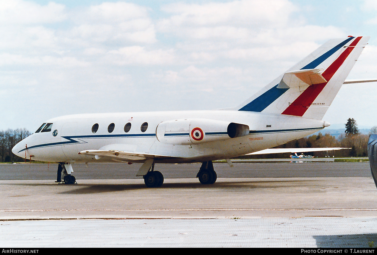 Aircraft Photo of 167 | Dassault Falcon 20C | France - Air Force | AirHistory.net #252306