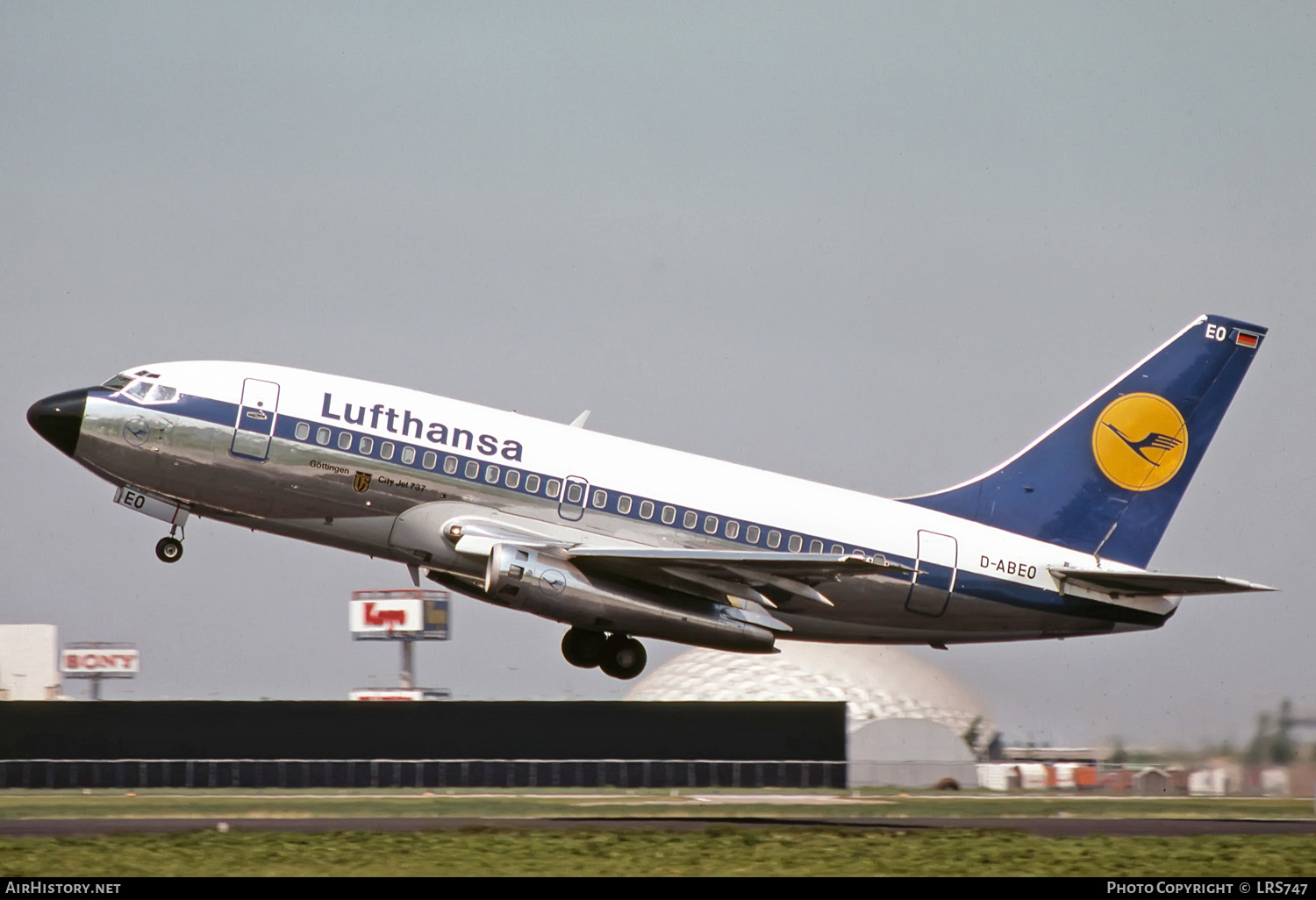 Aircraft Photo of D-ABEO | Boeing 737-130 | Lufthansa | AirHistory.net #252311