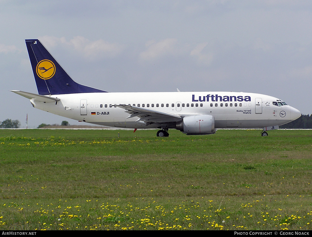 Aircraft Photo of D-ABJI | Boeing 737-530 | Lufthansa | AirHistory.net #252314