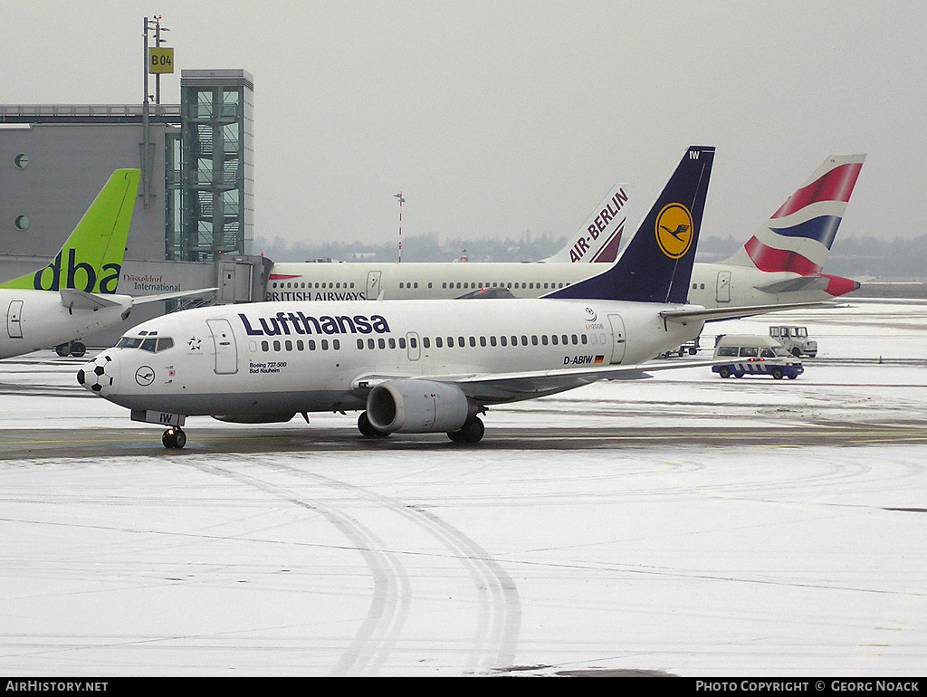 Aircraft Photo of D-ABIW | Boeing 737-530 | Lufthansa | AirHistory.net #252315