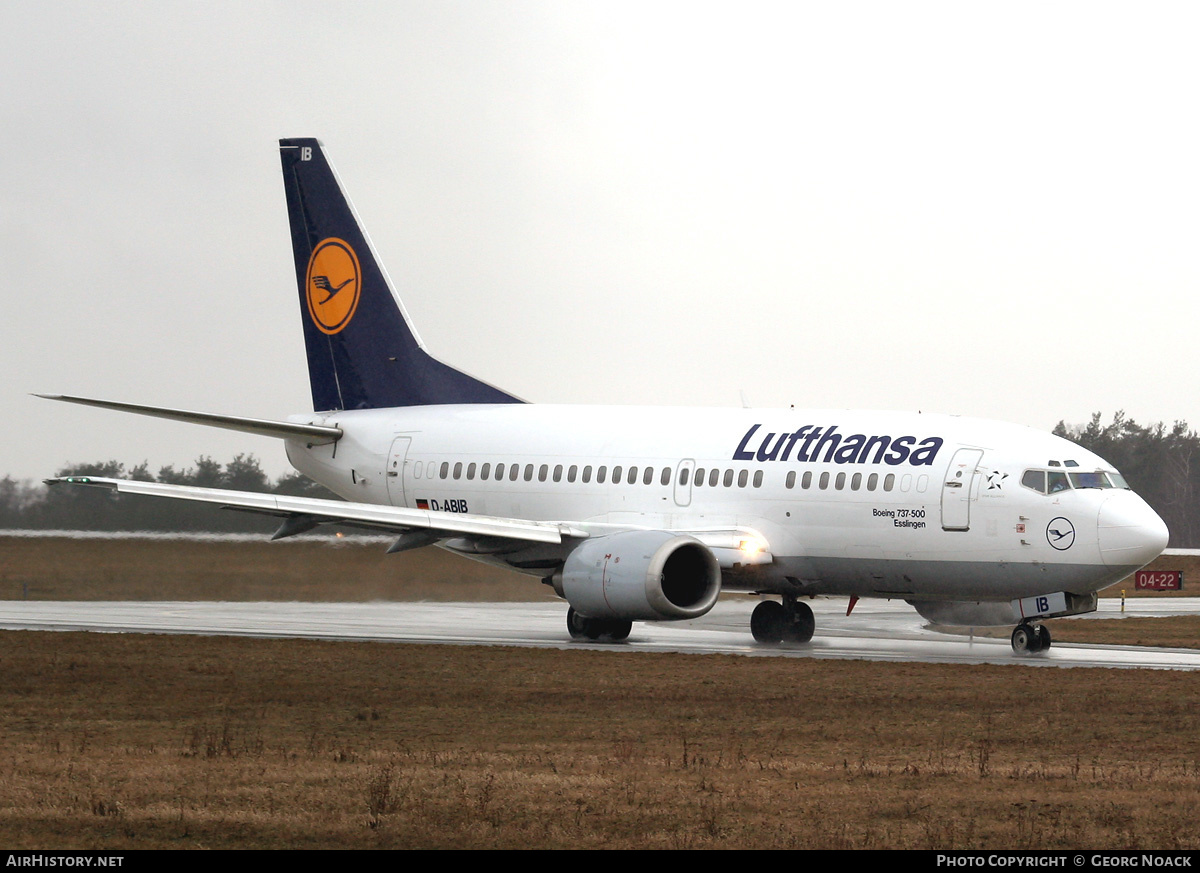 Aircraft Photo of D-ABIB | Boeing 737-530 | Lufthansa | AirHistory.net #252316