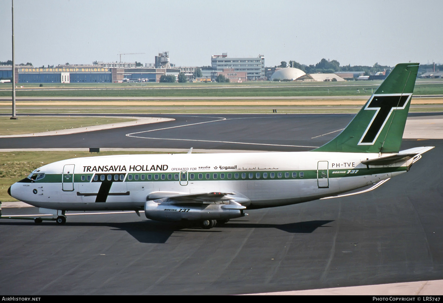 Aircraft Photo of PH-TVE | Boeing 737-2K2C/Adv | Transavia Holland | AirHistory.net #252320