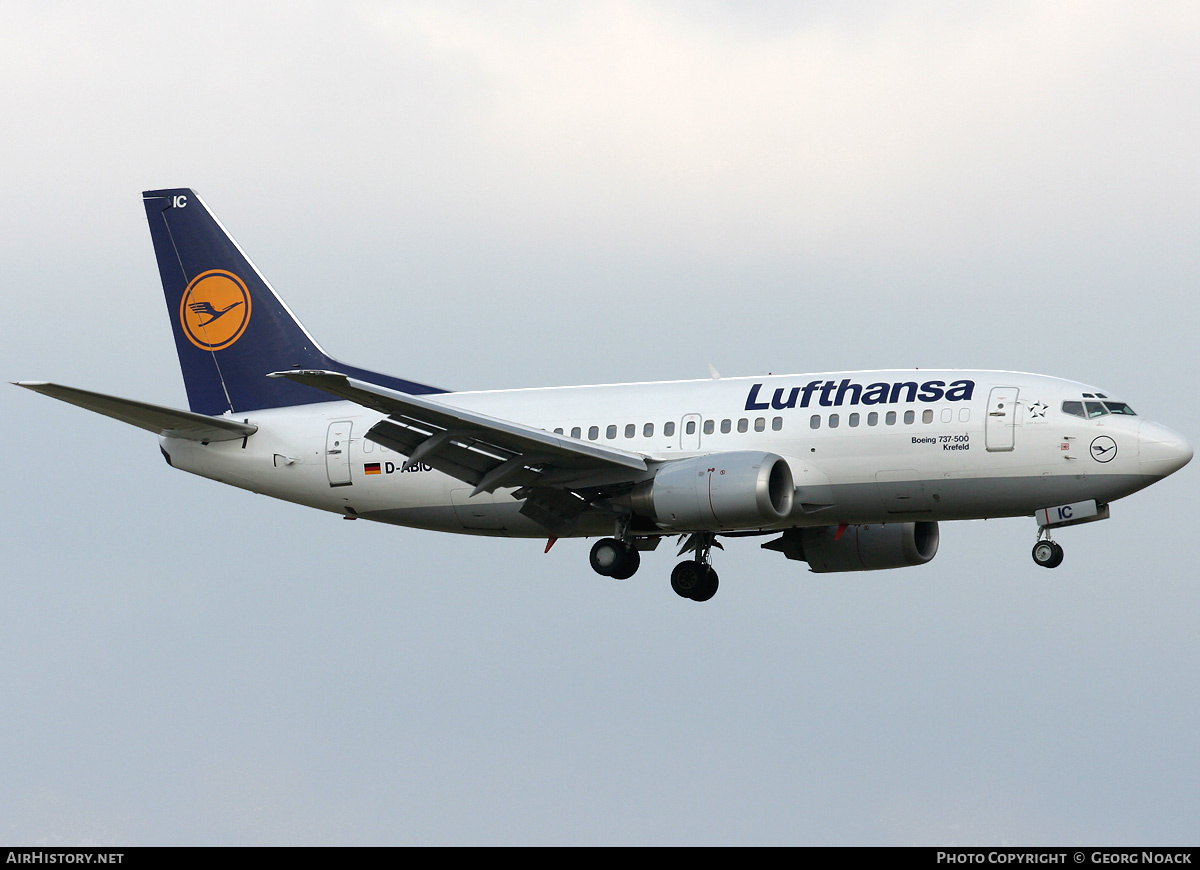 Aircraft Photo of D-ABIC | Boeing 737-530 | Lufthansa | AirHistory.net #252321