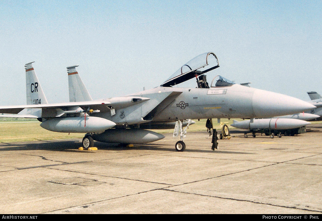 Aircraft Photo of 77-0104 / AF77-104 | McDonnell Douglas F-15A Eagle | USA - Air Force | AirHistory.net #252322