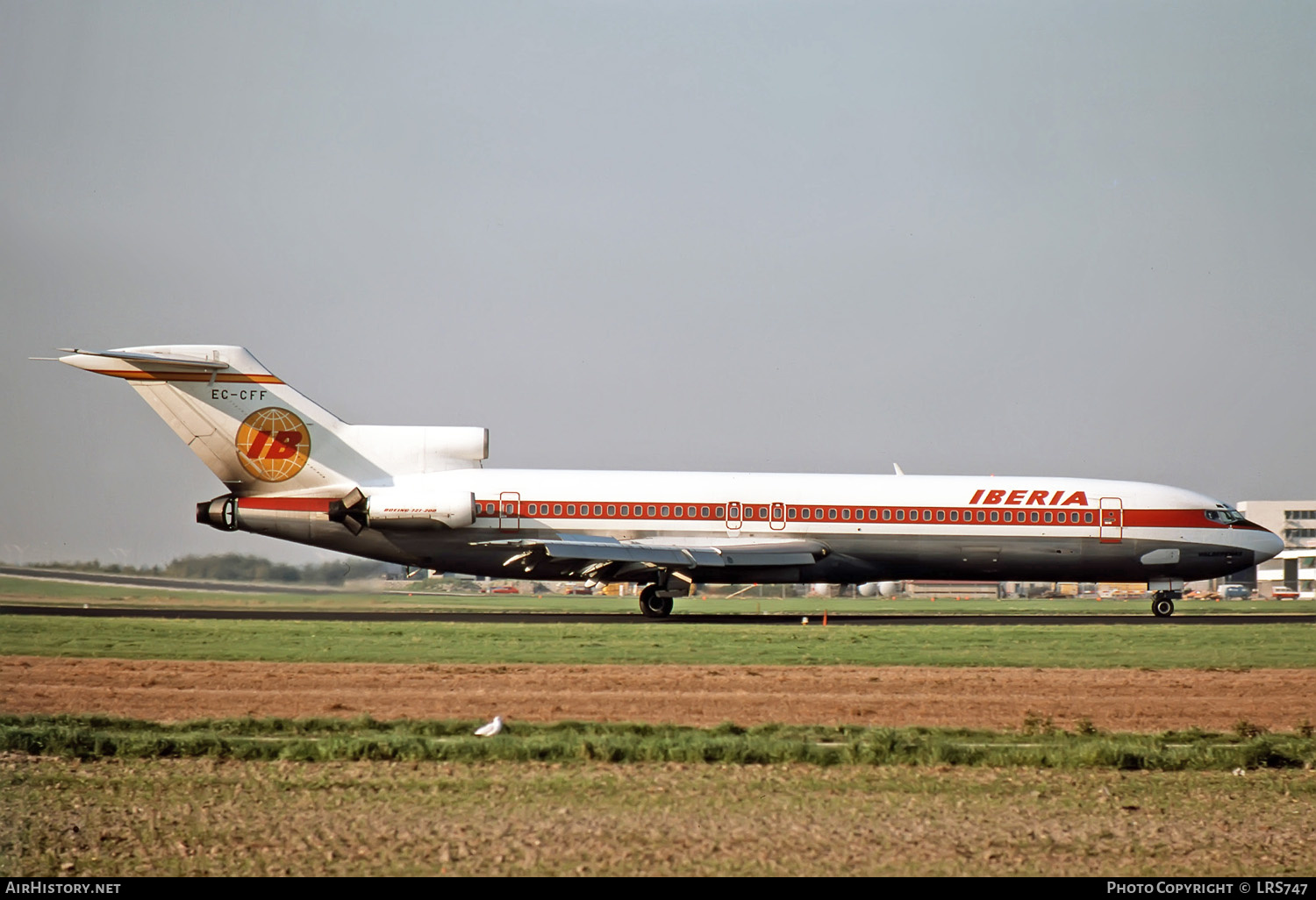 Aircraft Photo of EC-CFF | Boeing 727-256/Adv | Iberia | AirHistory.net #252324