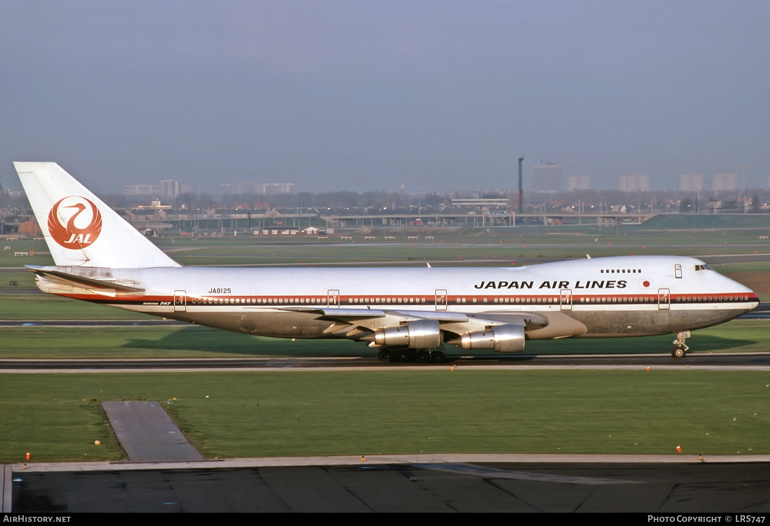 Aircraft Photo of JA8125 | Boeing 747-246B | Japan Air Lines - JAL | AirHistory.net #252325