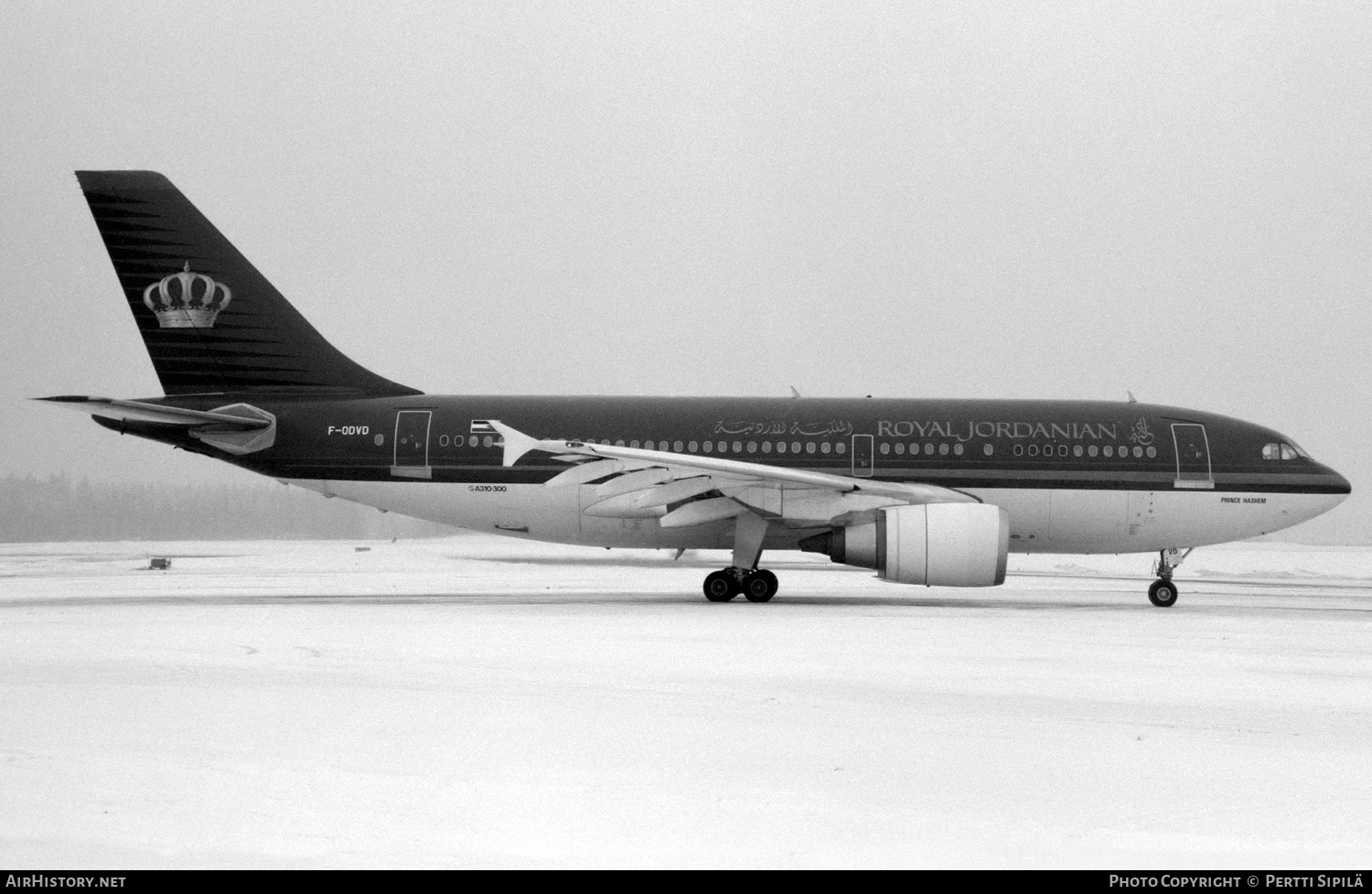 Aircraft Photo of F-ODVD | Airbus A310-304 | Royal Jordanian Airlines | AirHistory.net #252332